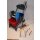 CleanSV Aura2 Reinigungswagen mit Ablage, Wischset mit 50 cm Profi Klapphalter, 5 x 50 cm CleanSV Baumwolllmops und Telekopstiehl