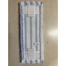 CleanSV Laschenmop Laschenmikrofasermop 40 cm blau / weiß mit Lasche und Tasche