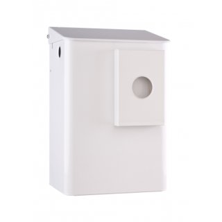 MediQo-line Hygienebehälter + Hygienebeutelhalter 6  liter Weiß - artikel 8405