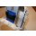 CleanSV® Lamo Sprintus Set Laschenmop 50 cm, Magic Vario Mophalter für Laschenmop, 1 Baumwollmop Laschenmop und Teleskopstiehl -- PUTZEN OHNE SICH ZU BÜCKEN -- Mophalter steht frei im Raum