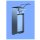 CleanSV® Desinfektionsspender aus Edelstahl mit 2 x 1000 ml Flasche und langem Arm,