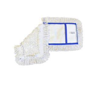 ECO einfacher Baumwollmop blau 40 cm Wischmop, Putzmop, Bodenwischer, Wischbezug