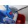 CleanSV® Wischset blau Laschenmop 40 cm, Reinigungswagen 1 x 20 Liter Eimer (Teilbar), Presse, 1 Laschenmop Halter, 3 x Laschenmop Baumwollmop, 2 Lamo Microfaser Teleskopstiehl