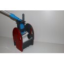 CleanSV Laschenmop 50 cm Servicewagen, Reinigungswagen. 2 x 16 Liter Eimer Bodenwischer